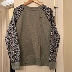 Burton Oak Crew Gray Sweatshirt